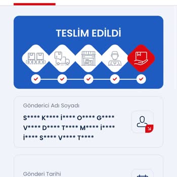 Aras Kargo Teslim Edilip Gözüken Ama Teslim Alınamayan Kargo
