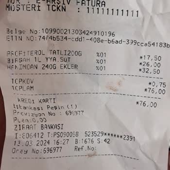A101DEN Aldığım Hanımdan Marka Profiterol Bozuk Çıktı