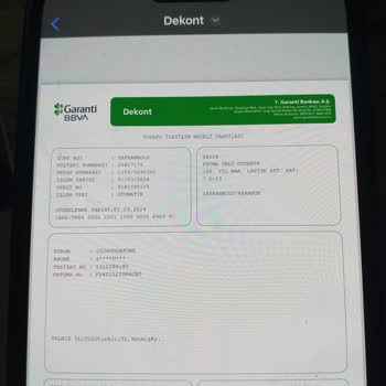 Vodafone İade Fatura Tutarımı İstiyorum