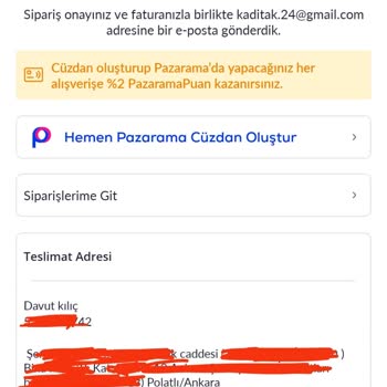 Pazarama Uygulamasında Kayıp Sipariş Şaşkınlığı
