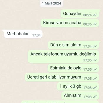 Pocketesim Yurt Dışı E-Sim İadesi Sorunu