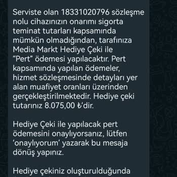 LG Televizyonu Perte Çıkarıyor
