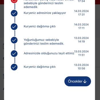 Aras Kargo Modoko Şubesi Kargomu Teslim Etmedi