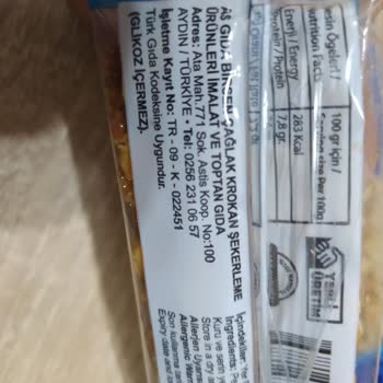 As Çıtırım Gıda Şekerleme Ürünü Kıl Çıktı