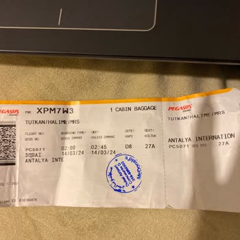 Dubai Havaalanı Pegasus Sorumsuzluğu