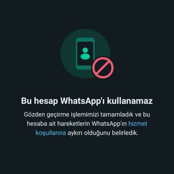 WhatsApp Hesabım Kapatıldı