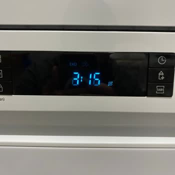 Samsung Bulaşık Makinesi Ekranındaki Sayılar Düzgün Gözükmüyor