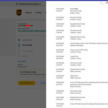 UPS Kargomu Tatile Muğla'ya Götürdü Kargomu Bana Getirin Lütfen