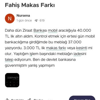 Ziraat Bankası Mağdurum Geri İadesini İstiyorum