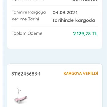 Ebebek Ürünleri Teslim Etmiyor