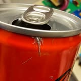 Found Metal Pieces in Coca-Cola Can