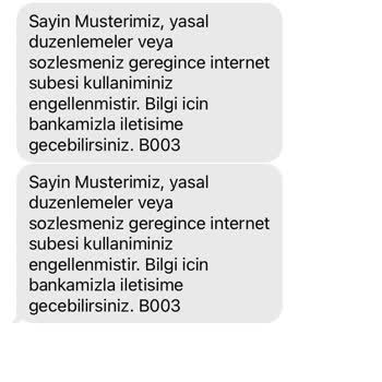 Yapı Kredi Bankası Hesabıma Bloke Konuldu