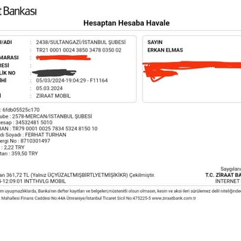 Bora Taktik Askeri Malzeme İnternet Üzerinden Alışverişte İade Problemi