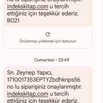 İndeks Kitap Siparişim Ne Zaman Gelir :(
