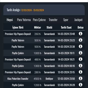 Poker Klas Transfer Beklemede