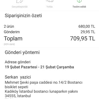 Kargoist Kuryeleri İadeleri Almıyor Ve Teslimat Basarisiz Deniliyor