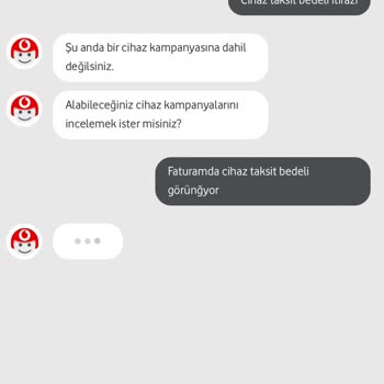Vodafone Alınmayan Cihaz Faturalandırması