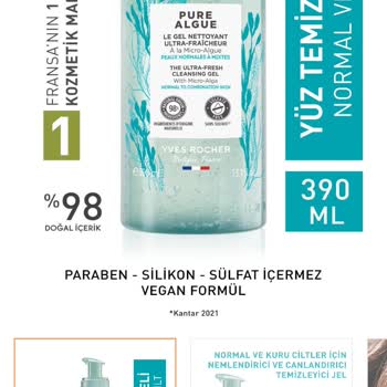 Yves Rocher Yüz Yıkama Jeli