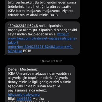 IKEA Pax Dolap Sipariş İptalinde Para İade Etmiyor