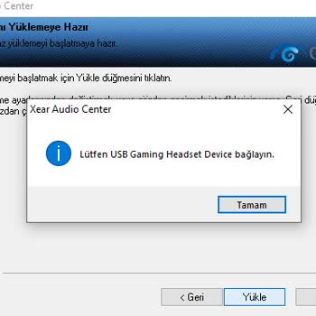 Rampage Rn K44 USB Lütfen USB Gaming Headset Bağlayın Hatası