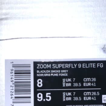 Nike Zoom Superfly 9 Elite Fg Kramponumun Sorunu Var Acil Destek