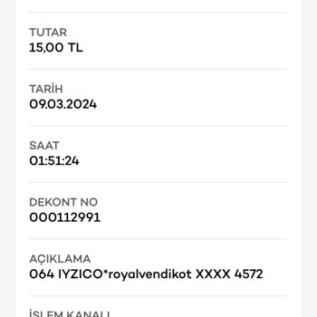 iyzico İzinsiz Hesaptan Para Çekiyor