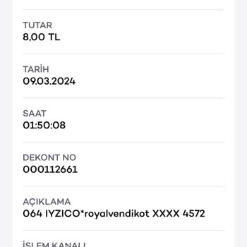 iyzico İzinsiz Hesaptan Para Çekiyor
