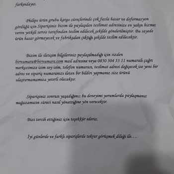 Birnumara.com Birnumara Pişmanlık Güvensiz Satıcı