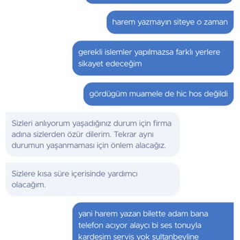 Obilet Para İademi Yapmadı