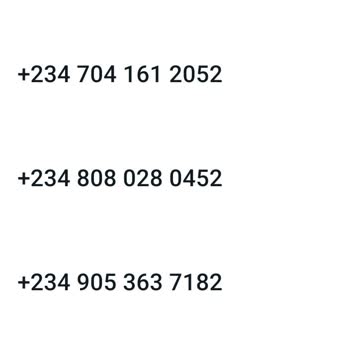 WhatsApp +234 İle Başlayan Farklı İki Numaradan WhatsApp