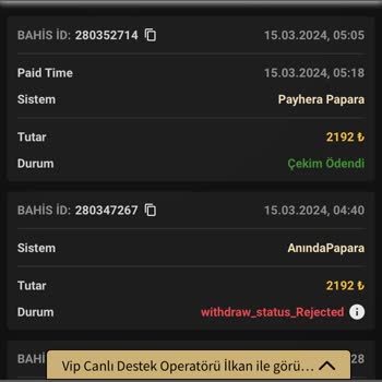Bahiscasino Para Ödendi Diyor Ama Gelen Bir Şey Yok!