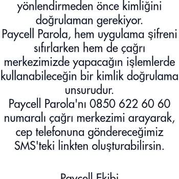 Paycell Sim Kart Blokesini Kaldırmak İstiyorum