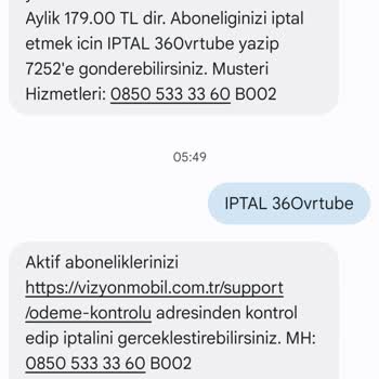 Turkcell İzinsiz Servis Üyeliği Ve Haksız Ücretlendirme