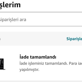 Amazon Sipariş İptali Mağduriyet