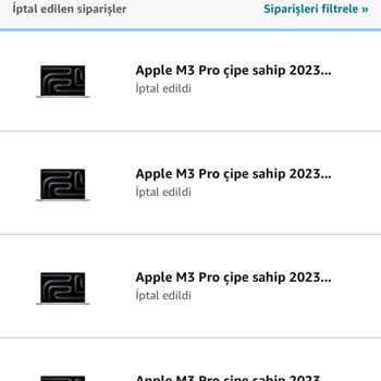 Amazon Sipariş İptali Mağduriyet