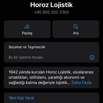 Horoz Lojistik Gelmeyen Kargo Ve Müşteri Hizmetleri
