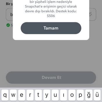 Snapchat Hesap Açmak İstiyorum Ama Açamıyorum