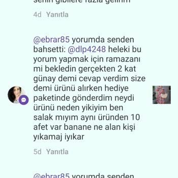 Dolap Satıcısının Hakaret Mesajları