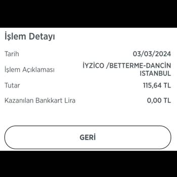 iyzico İzinsiz Karttan Para Çekimi