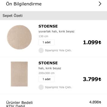 Arvato Lojistik Arvato Kargonun IKEA Siparişimi Getirmeden Şubeye İadeye Yazması Hak.