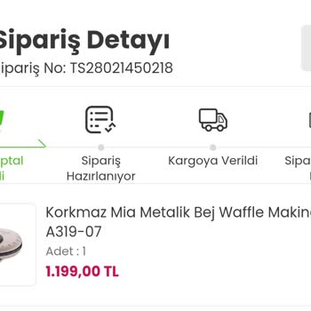 Korkmaz Mutfak Eşyaları Korkmaz Waffle Makinesi