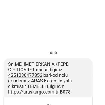 Gf Ticaret Ve Netpazkrg Bilesimi İle Taşımacılığı Yapan Aras Kargo