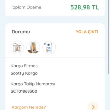 1 Aydır Ebebek Gelmeyen Kargo?