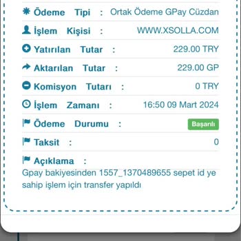 GPay İadem Sepet Id Sine Gerçekleştiği Halde İlgilenilmiyor