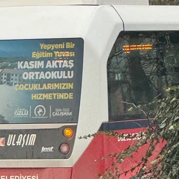 Düzce Belediyesi Belediye Otobüslerinin Okul Servisi Yapmaları