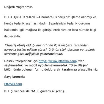 Epttavm Ürün Gönderimi
