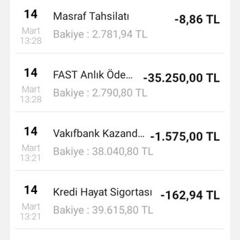 VakıfBank Kazandıran Hesap Kesintisi