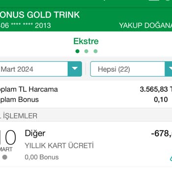 Garanti BBVA Kredi Kart Aidat Alınması
