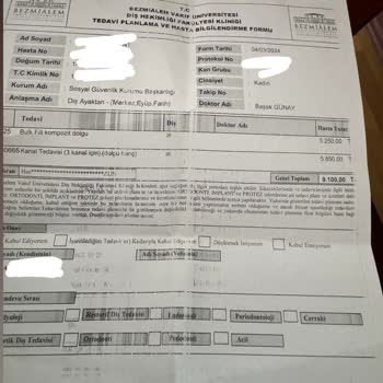 Bezmialem Hastanesi Fahiş Fiyatlandırma