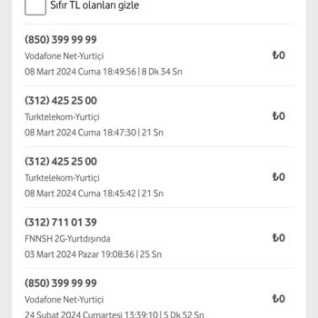 Vodafone Haksızca Faturama Yurt Dışı Kullanım Ücreti Yansıttı